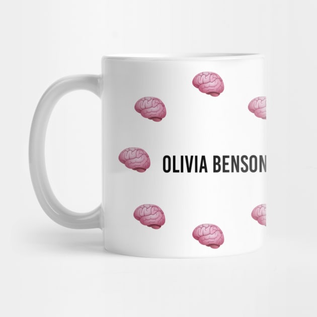 Olivia Benson on The Brain by akastardust